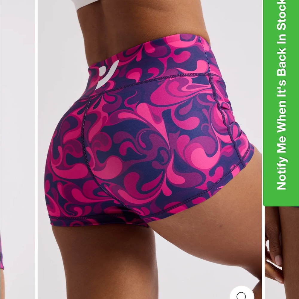 Voxy Shorts : Purple Swirl 3” Shorts